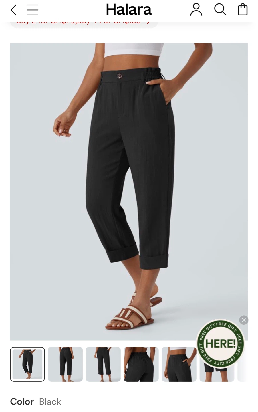 Halara Capri Pants - photo 5