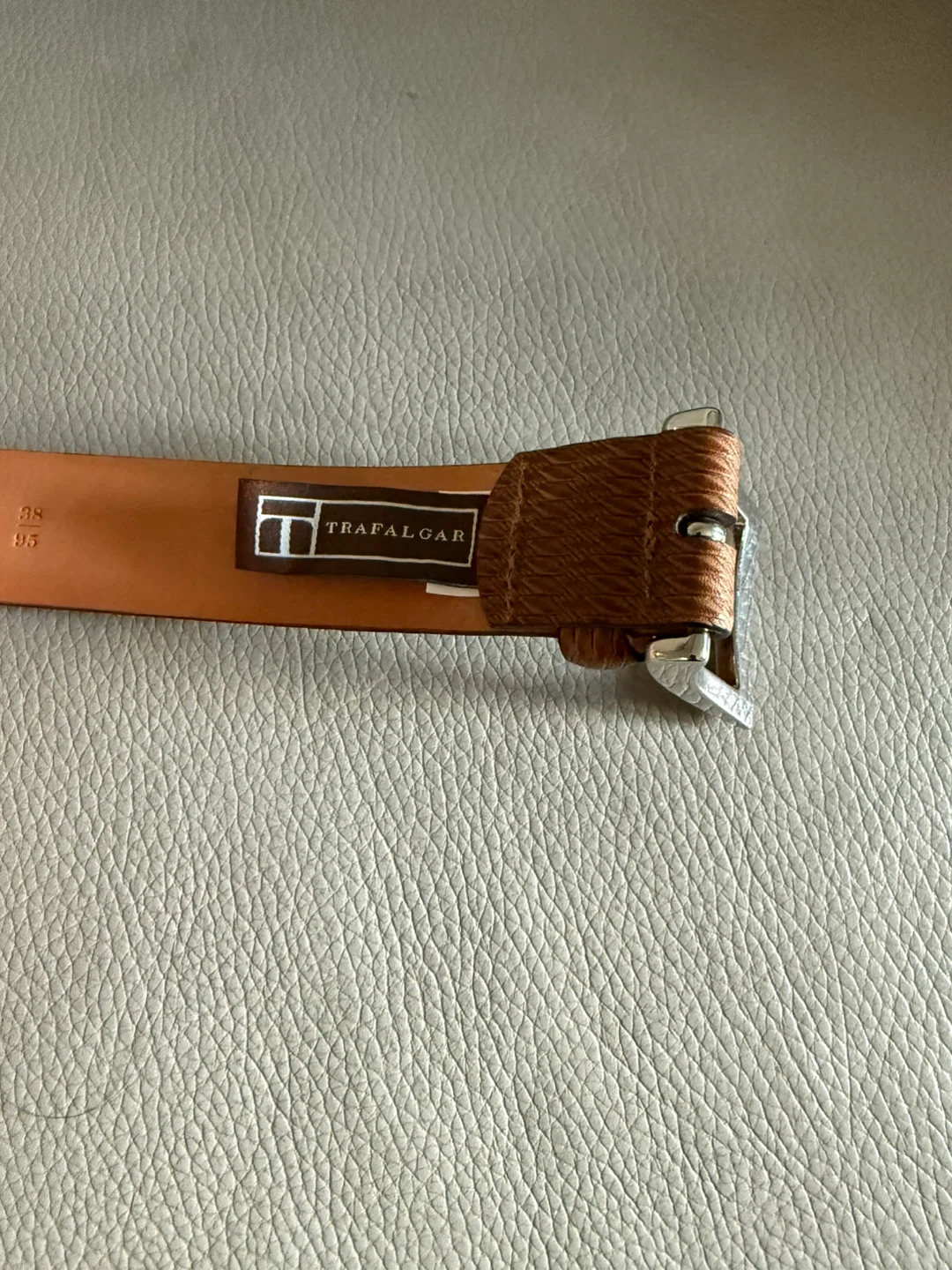 Trafalgar Italian Calfskin Belt – Brand New - photo 3