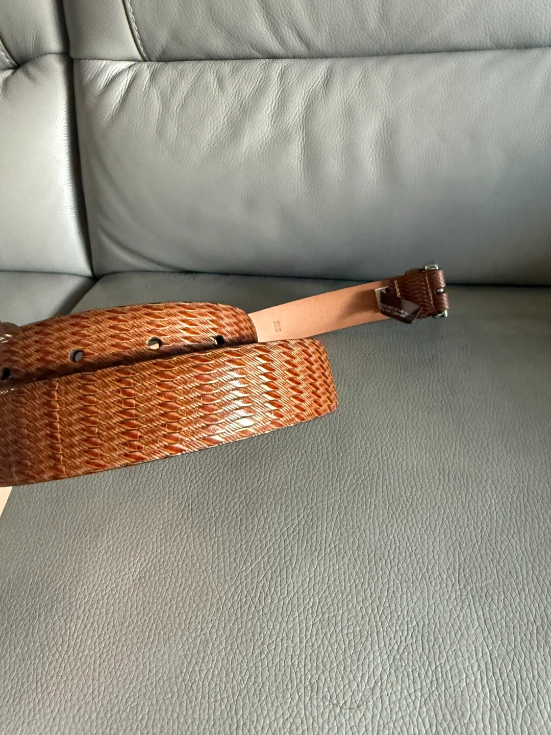 Trafalgar Italian Calfskin Belt – Brand New - photo 4