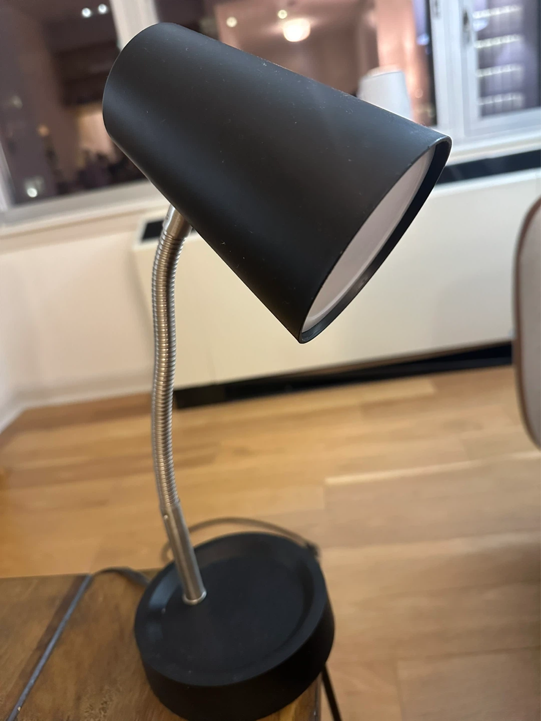 Black Gooseneck Desk Lamp