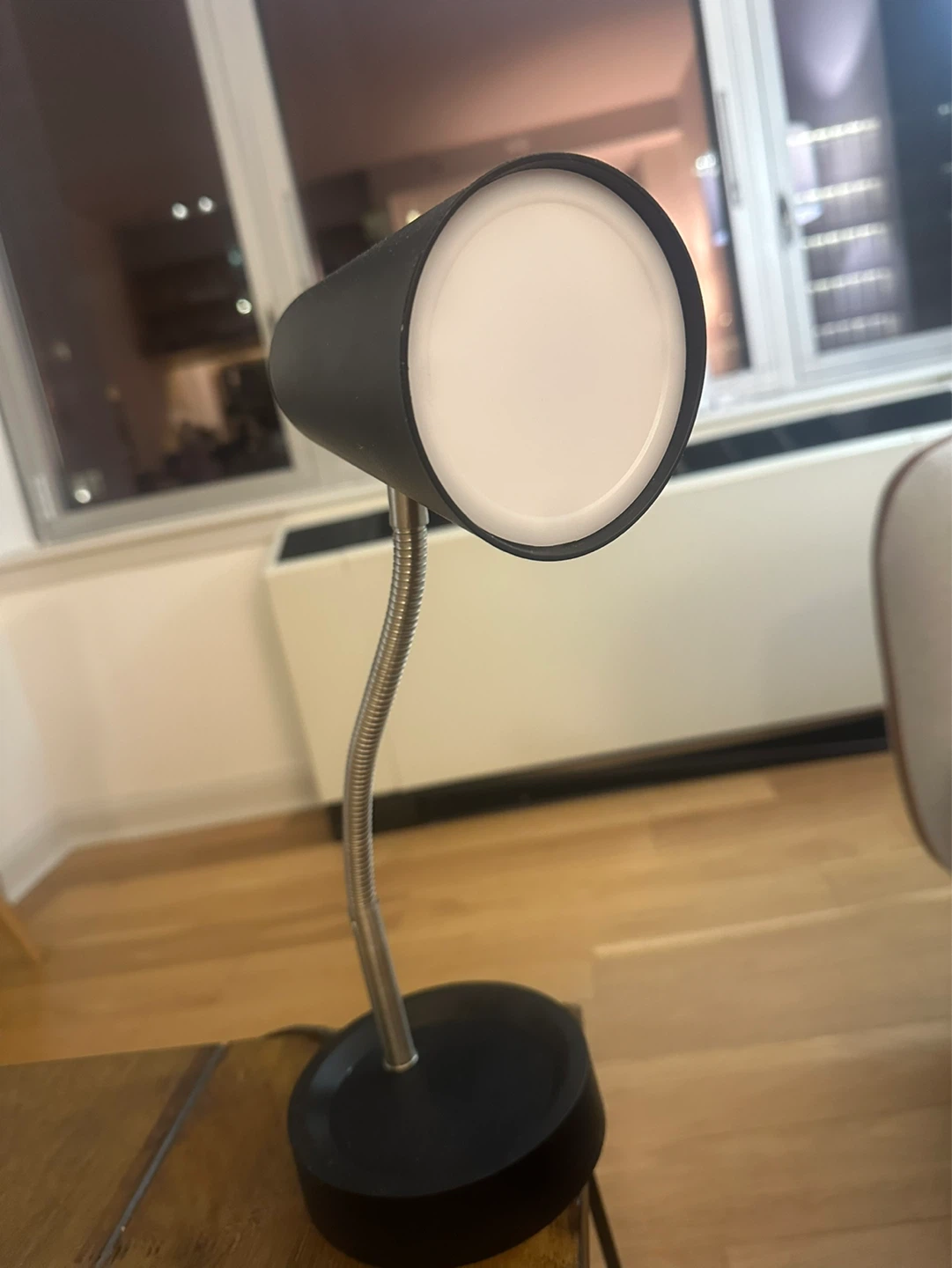Black Gooseneck Desk Lamp - photo 2