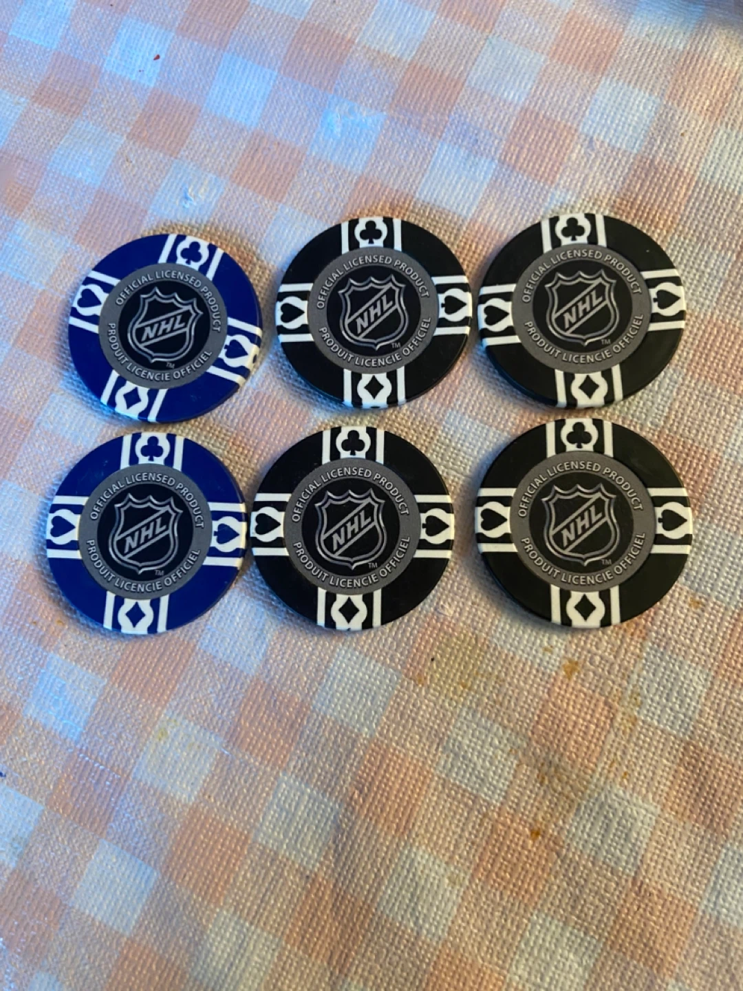 NHL Poker Chips - Columbus Blue Jackets & St. Louis Blues - photo 2