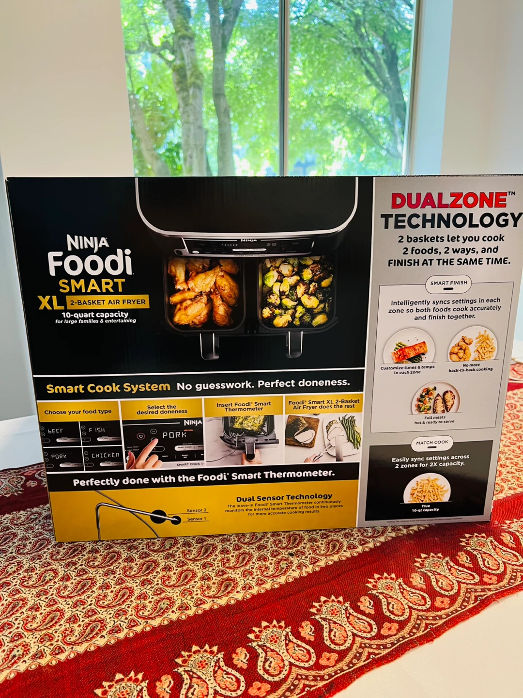 Ninja Foodi Smart XL 2-Basket Air Fryer