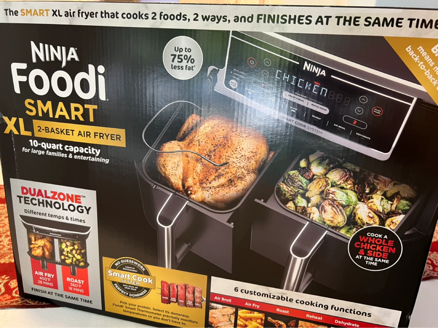 Ninja Foodi Smart XL 2-Basket Air Fryer - photo 3