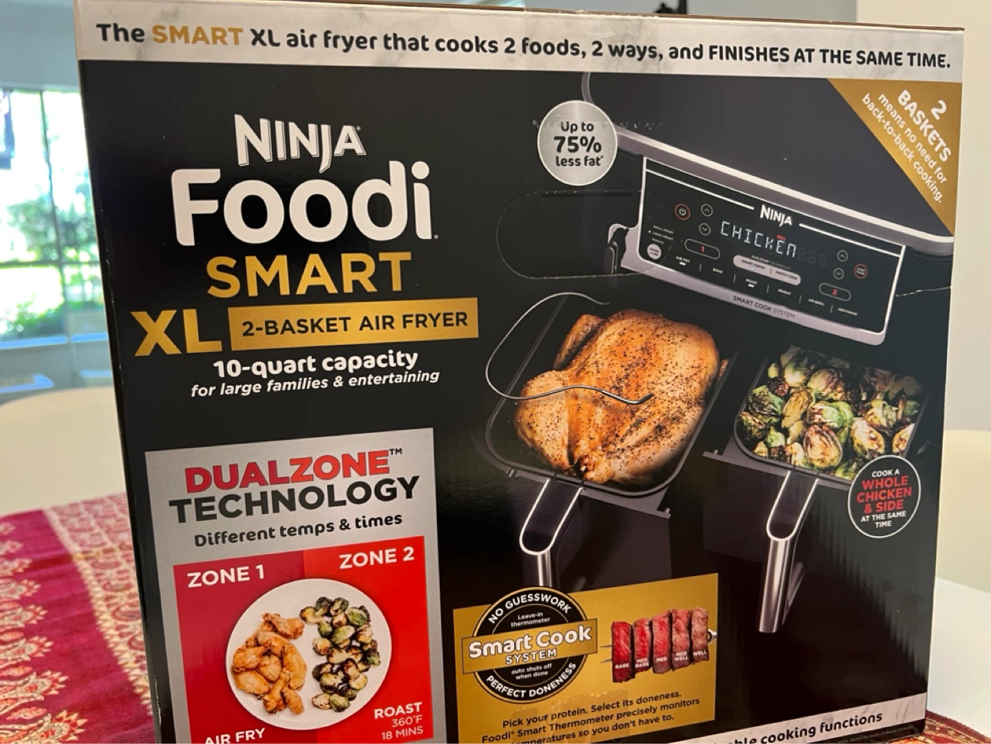 Ninja Foodi Smart XL 2-Basket Air Fryer - photo 2