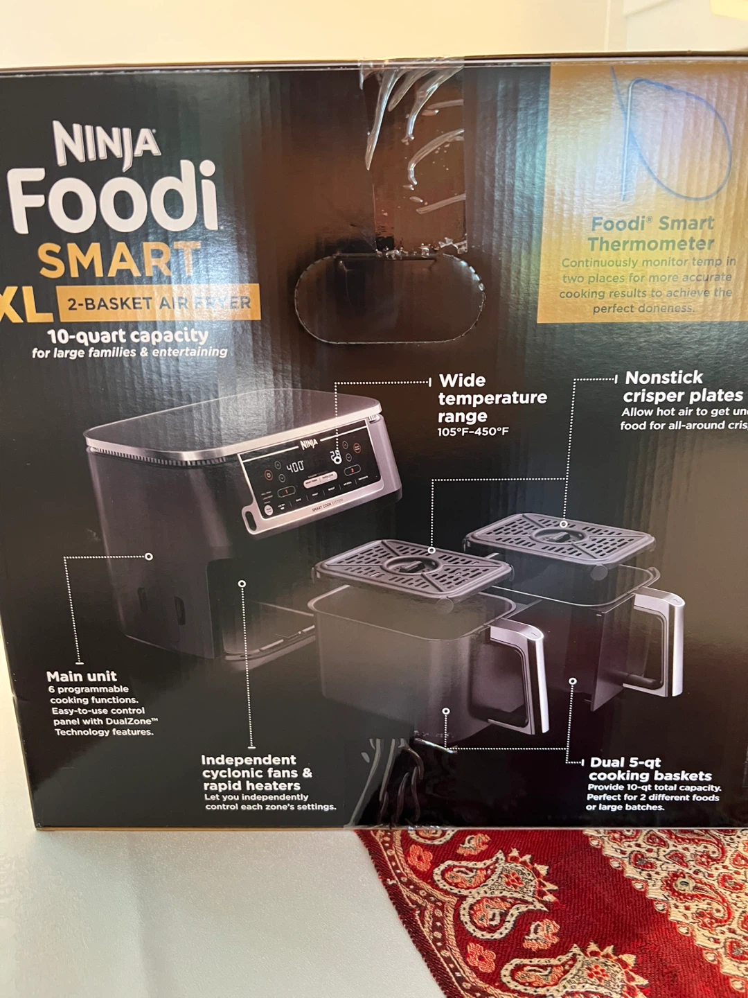 Ninja Foodi Smart XL 2-Basket Air Fryer - photo 4