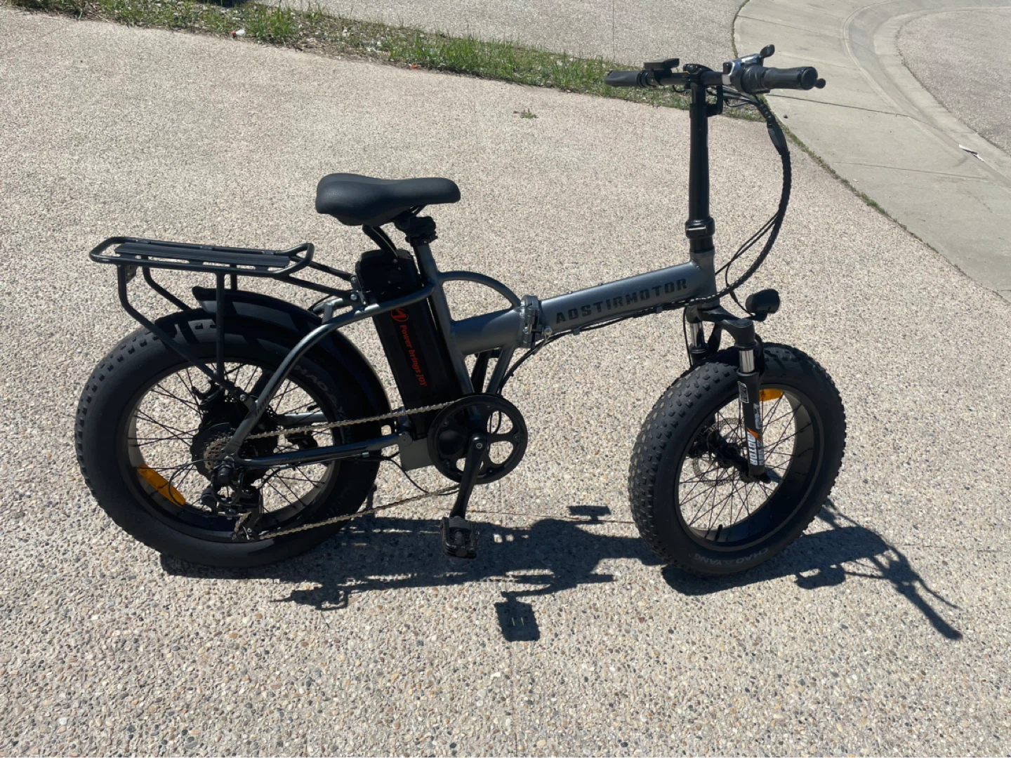AOSTIRMOTOR Electric Fat Bike