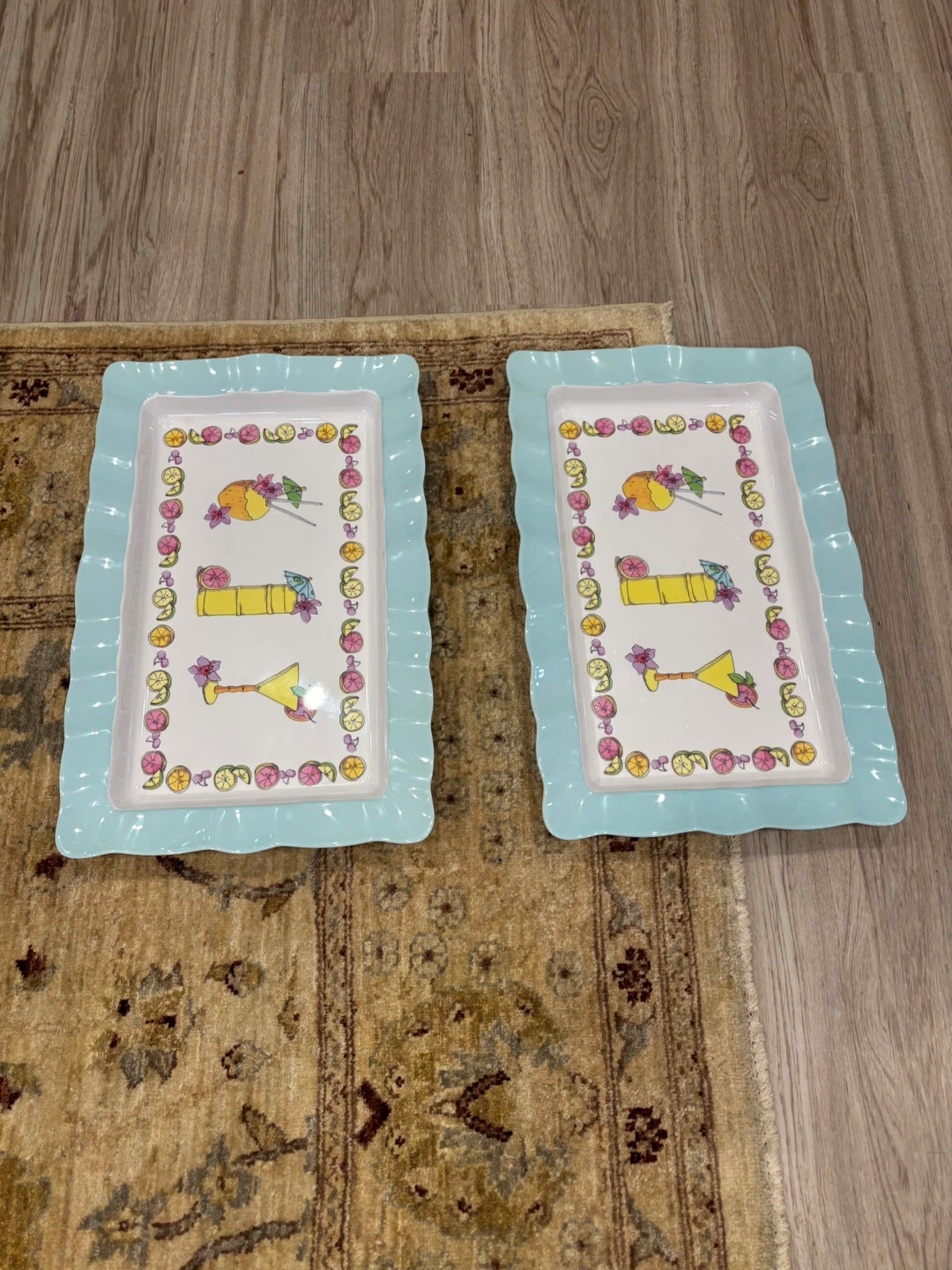 Set of 2 Cocktail Trays - photo 2