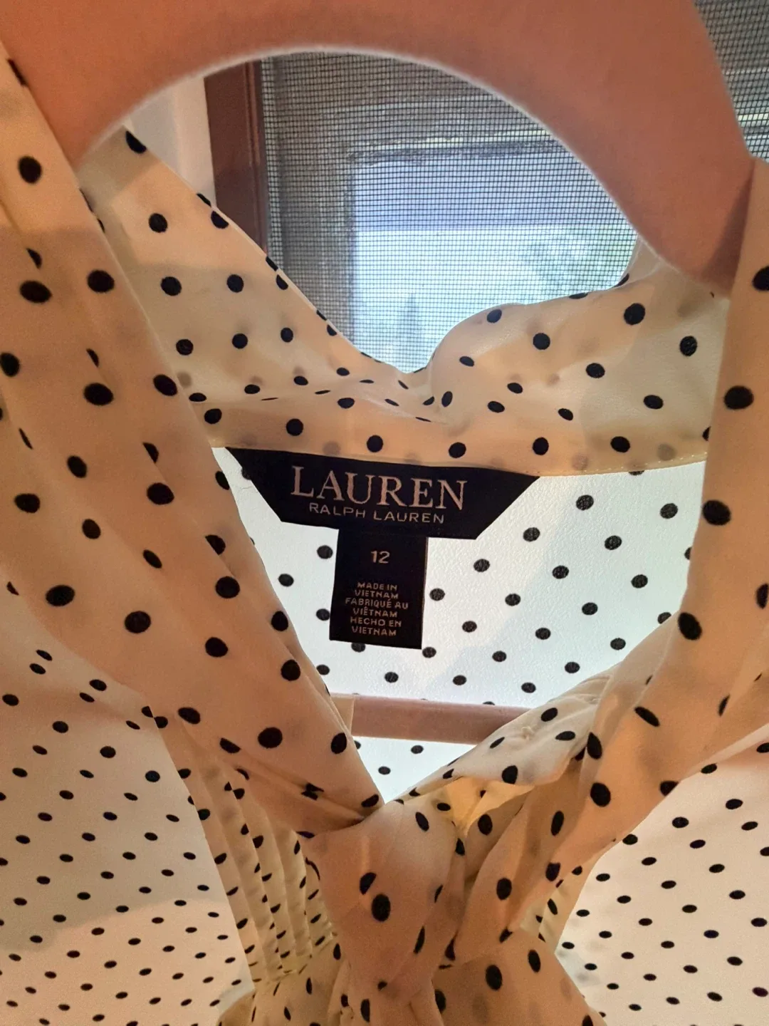 Lauren Ralph Lauren Polka Dot Dress Size 12 - photo 2