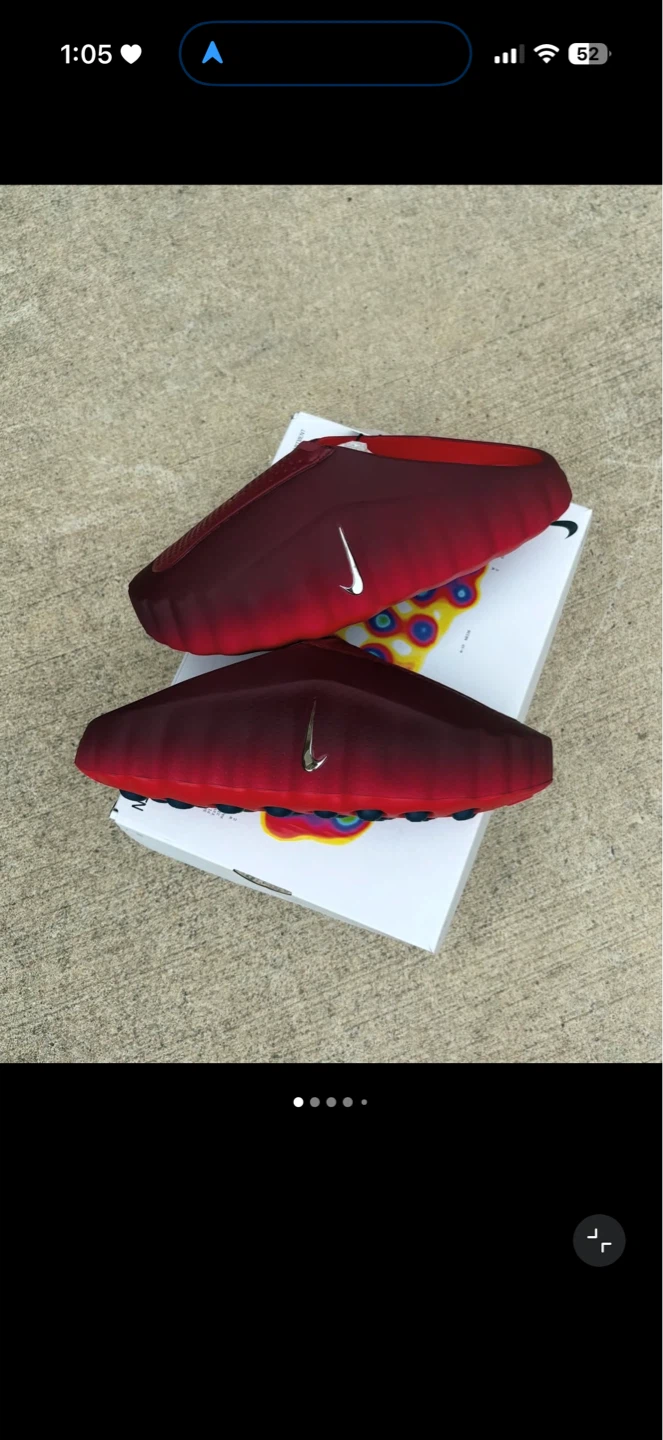 Nike Mind 001 Team Red - Size 11 ( size 10 should fit ) - photo 3
