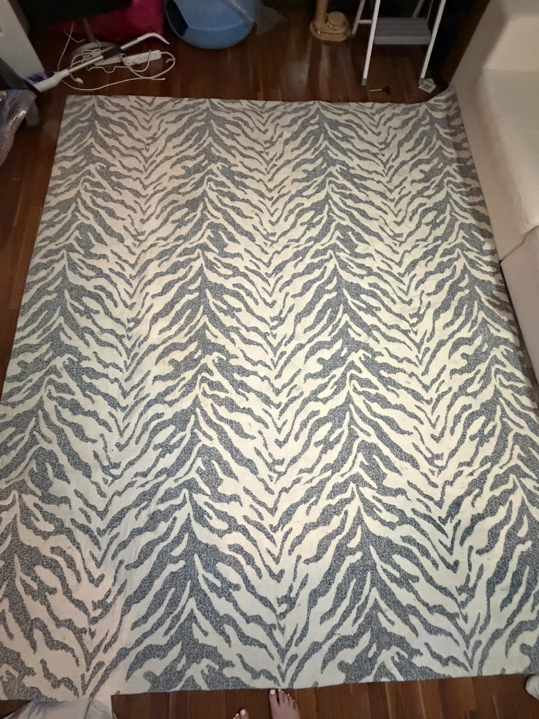 8x10 Zebra Rug