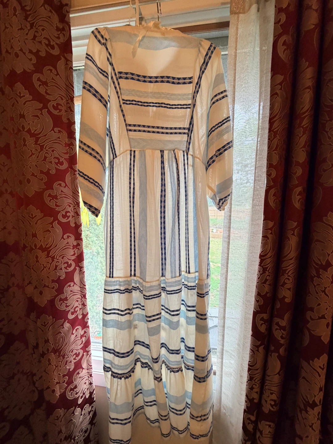 Flowy Maxi Dress with Tassels - photo 3