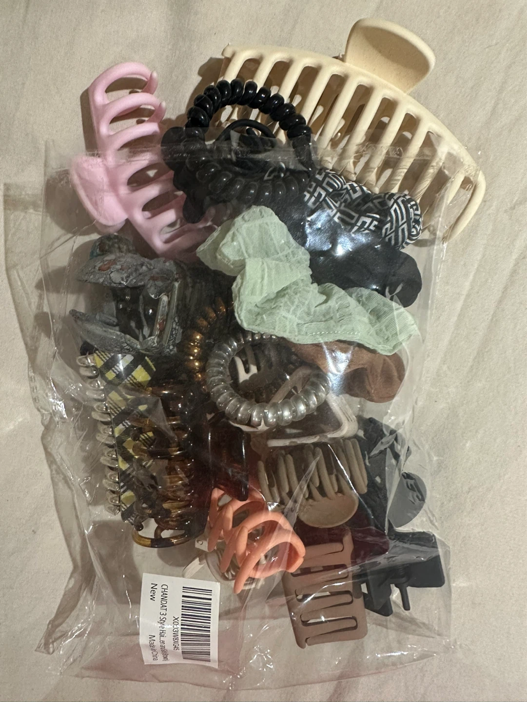 Assorted Hair Clips and Scrunchies