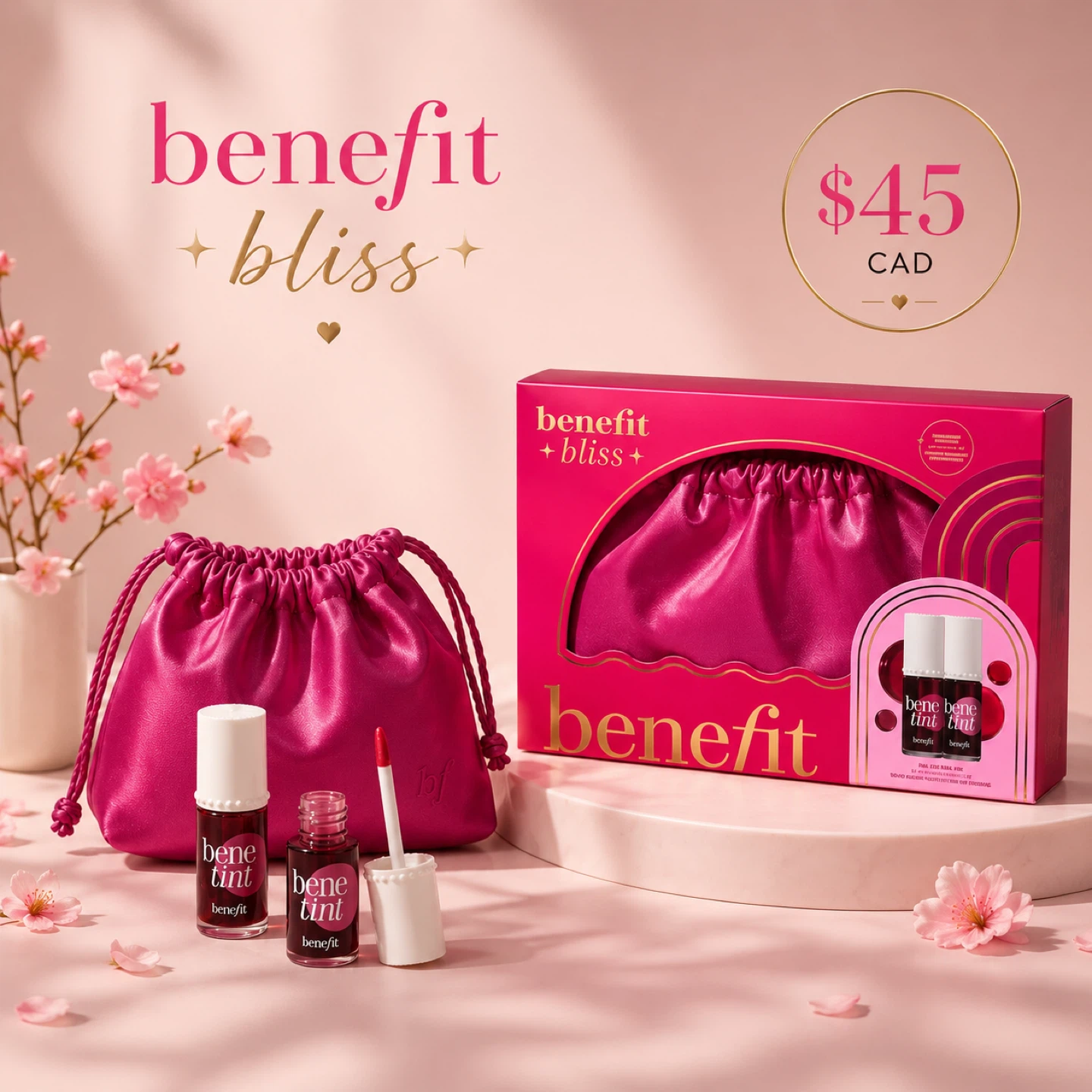 Benefit Cosmetics Bene Tint + Bliss Set