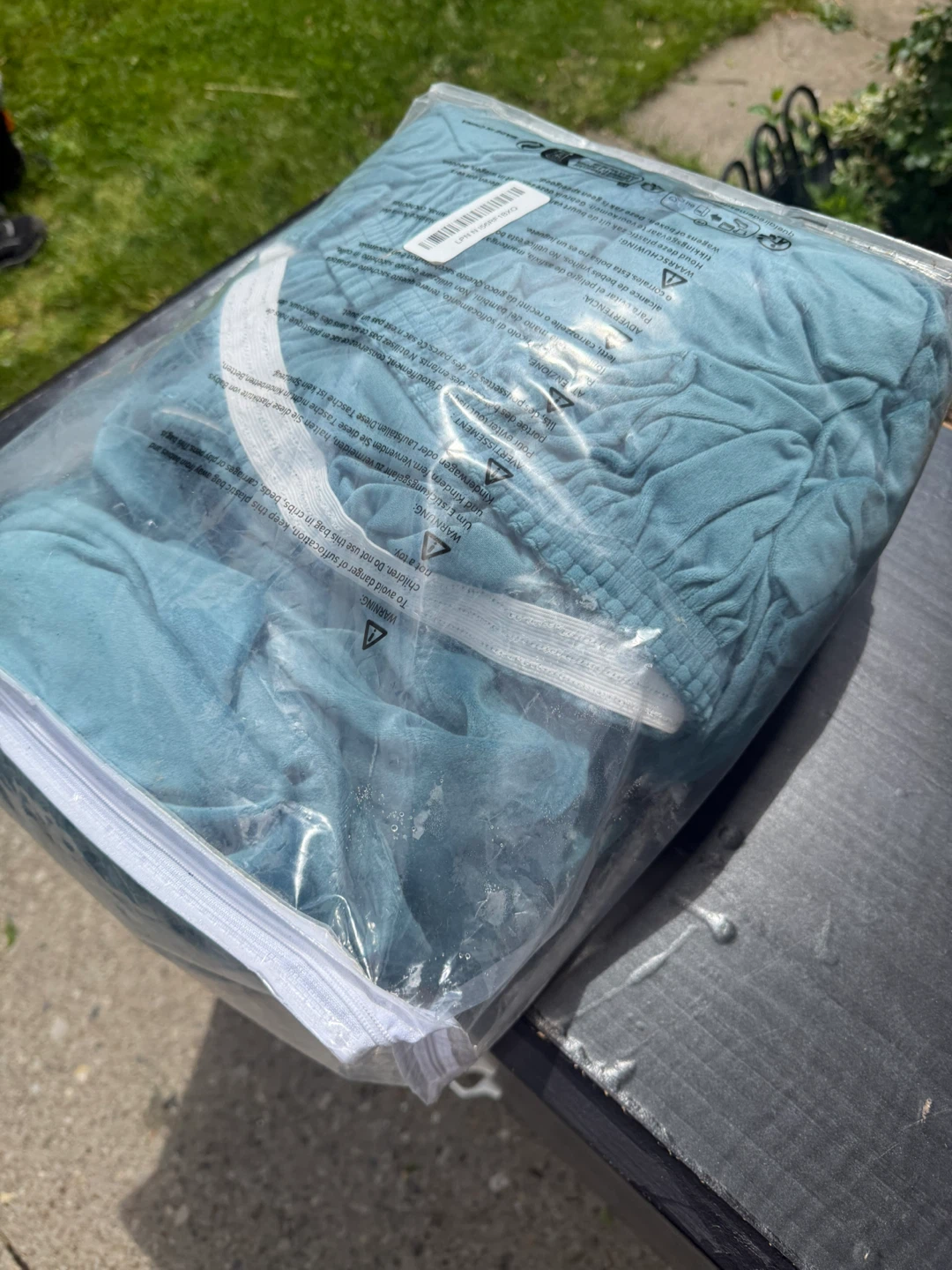 Teal Sofa Cover - 2 Cushion - photo 2