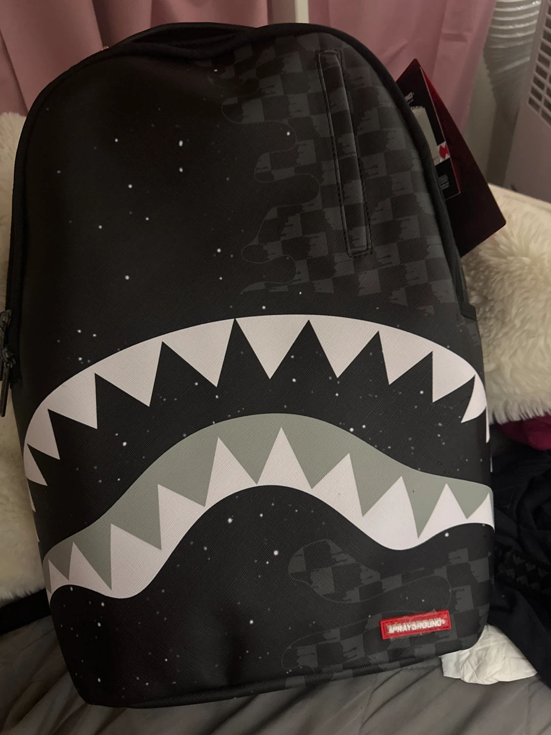 Sprayground Black Shark Mouth Backpack