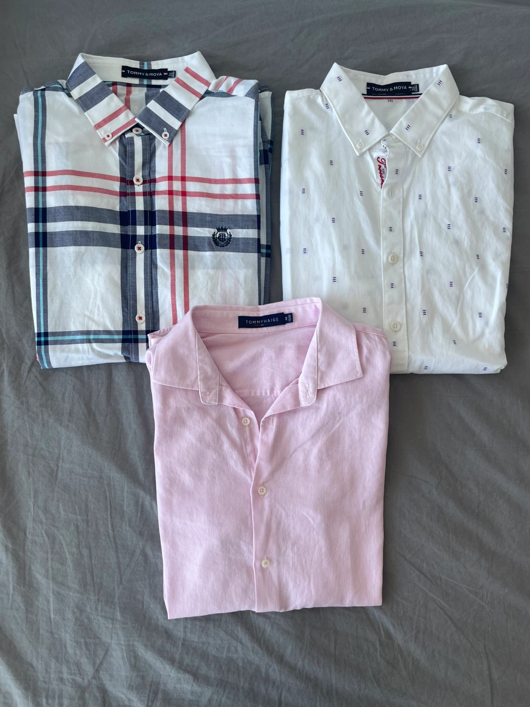 Tommy Hilfiger Button-Up Shirts (3-Pack), size L