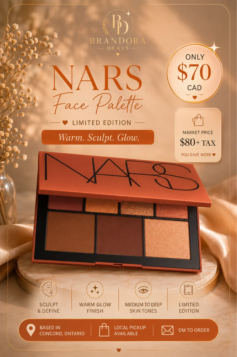 NARS Face Palette - Limited Edition