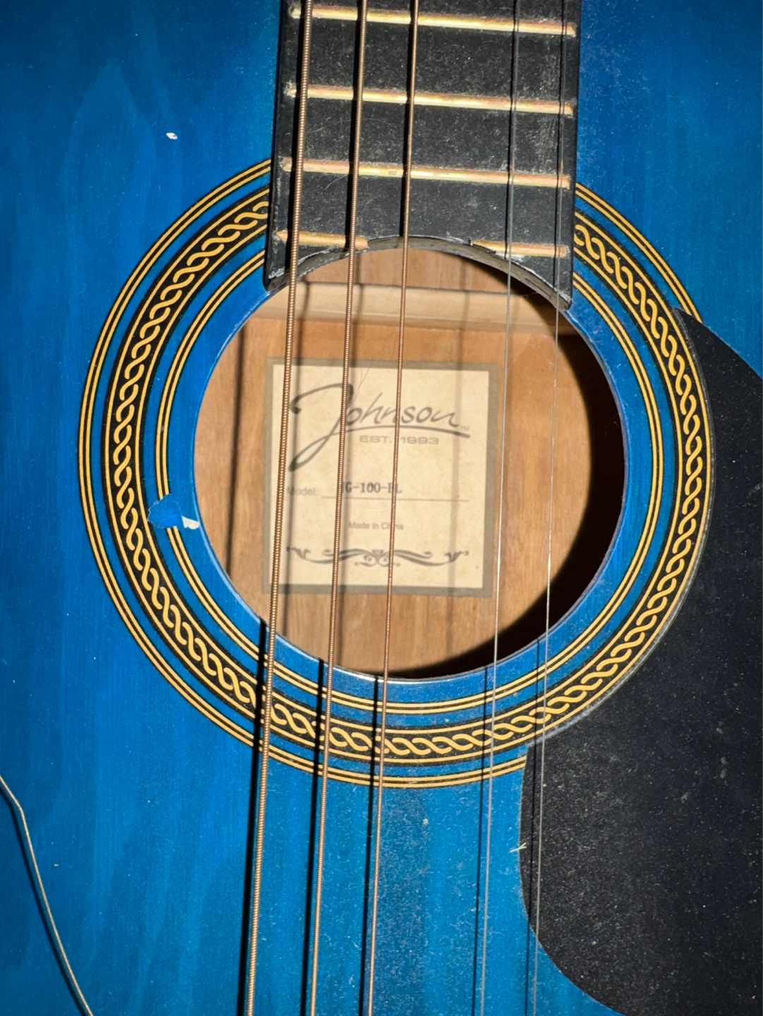 Johnson Acoustic Guitar - photo 2