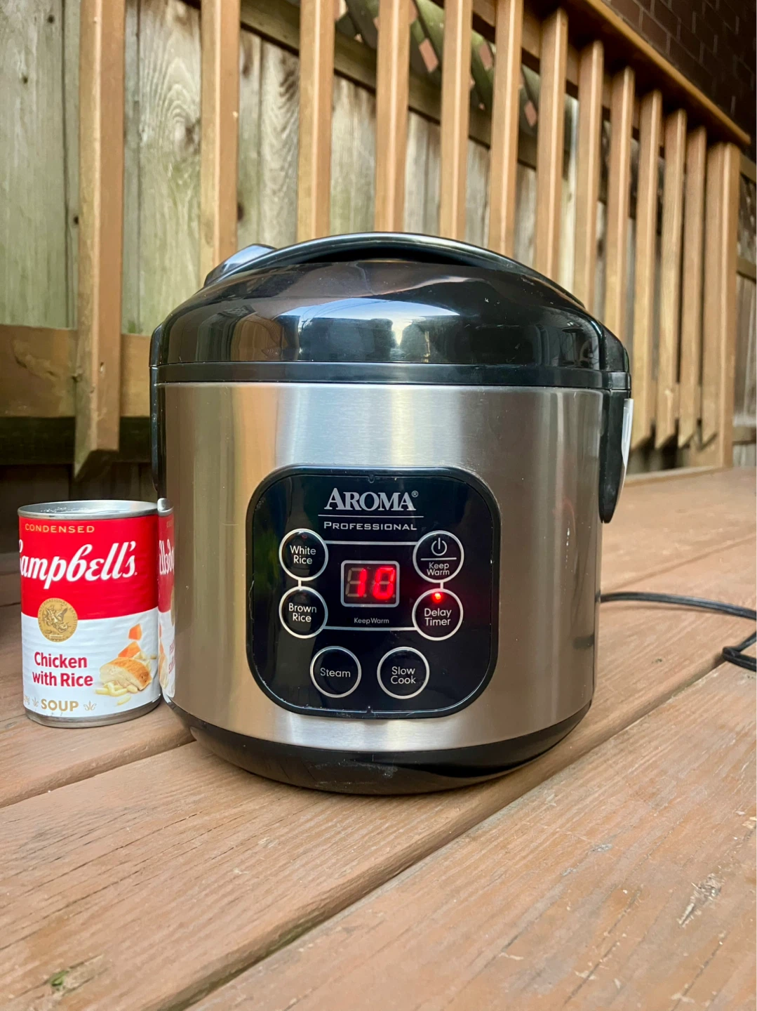 Aroma Programmable 8 Cup Rice Cooker - Works Great - photo 3