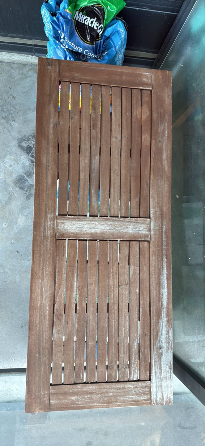 Wooden Coffee Table outdoor - photo 3