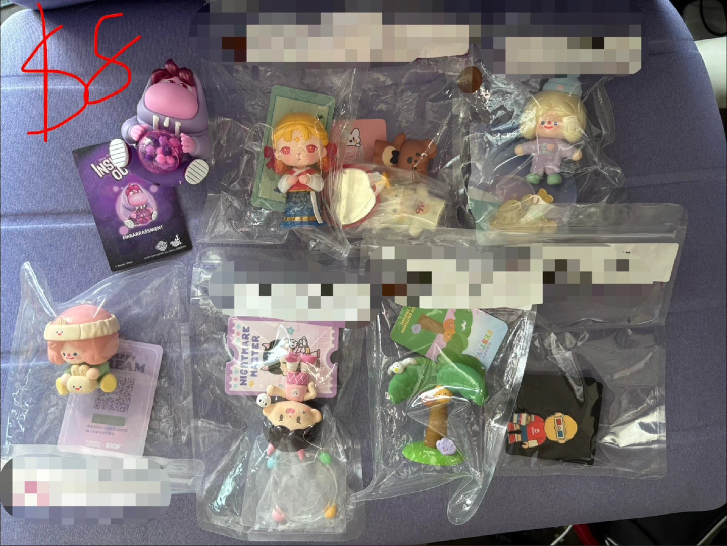 $20 for any 4 popmart molinta rico bob inside out