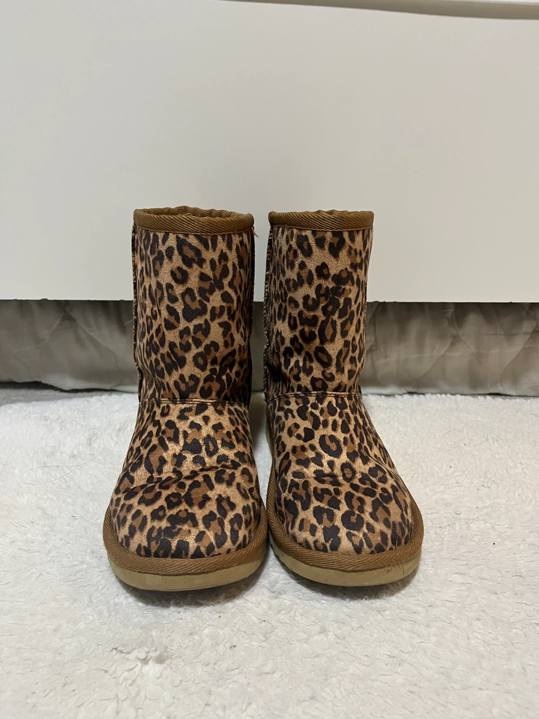 Leopard print booties - US4 - photo 2
