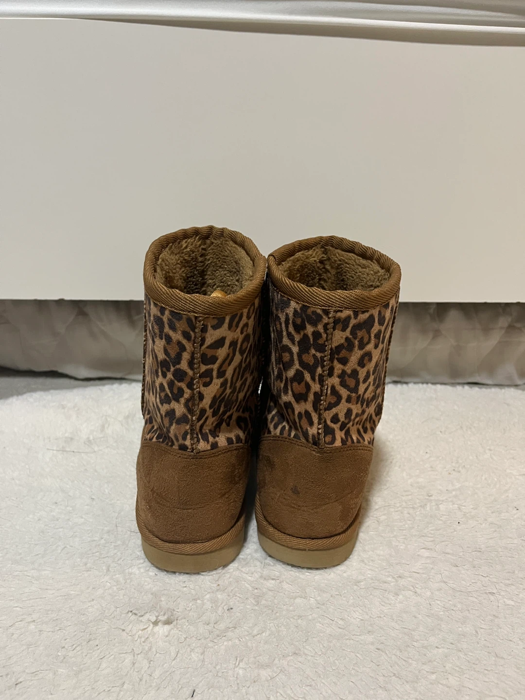 Leopard print booties - US4 - photo 3