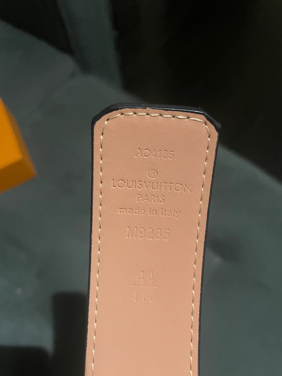 Louis Vuitton Belt Size 110 - photo 3