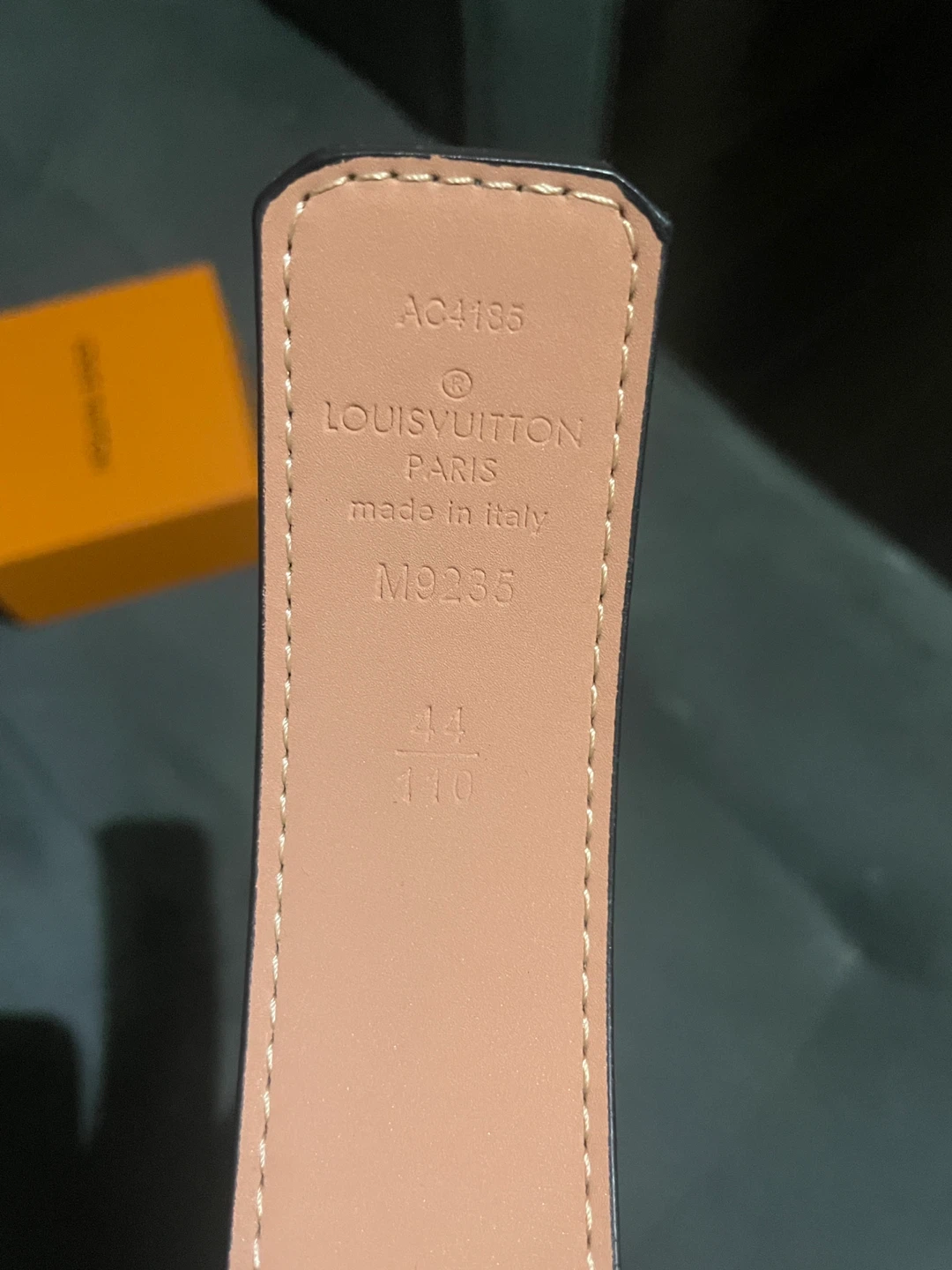 Louis Vuitton Belt Size 110 - photo 4