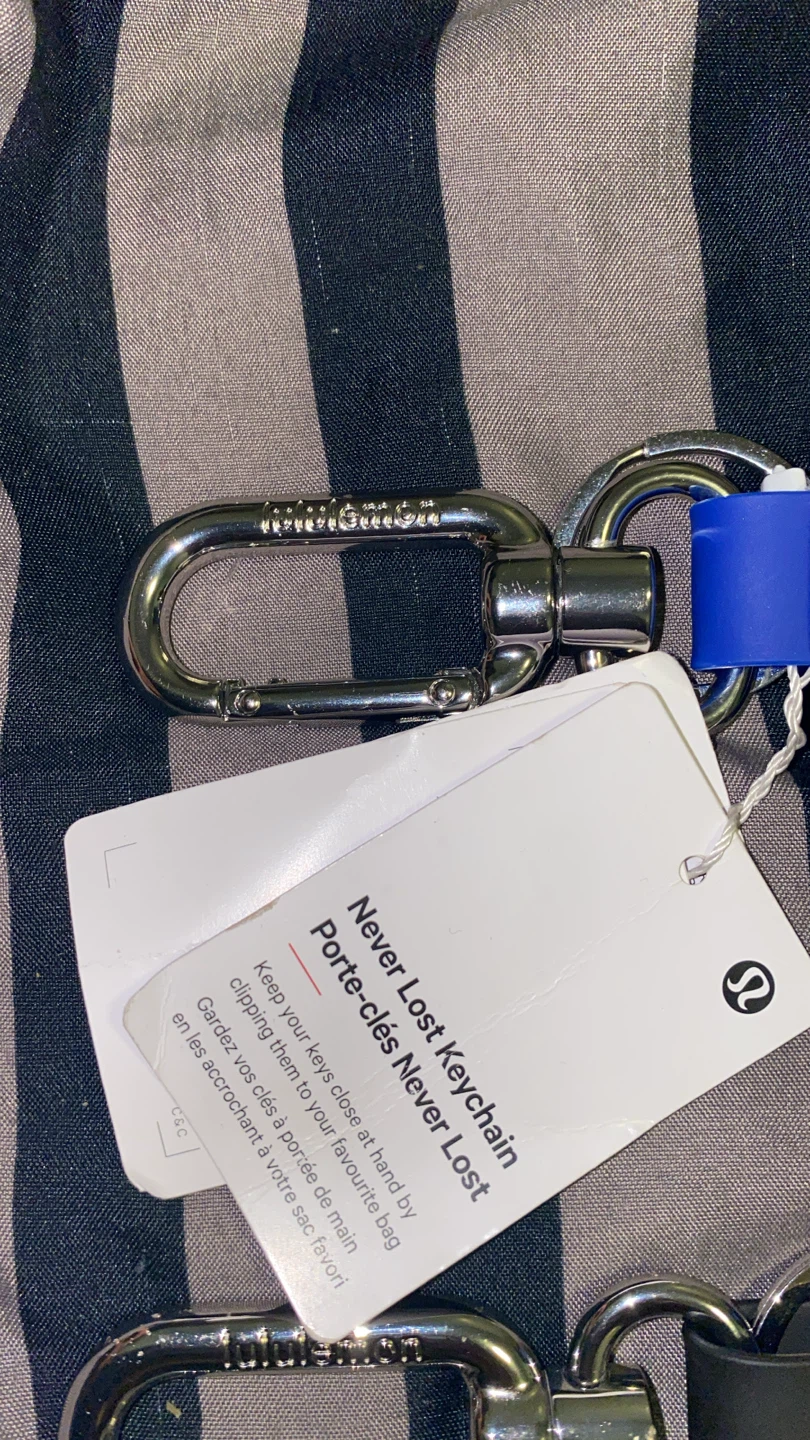 Lululemon Never Lost Keychain Set