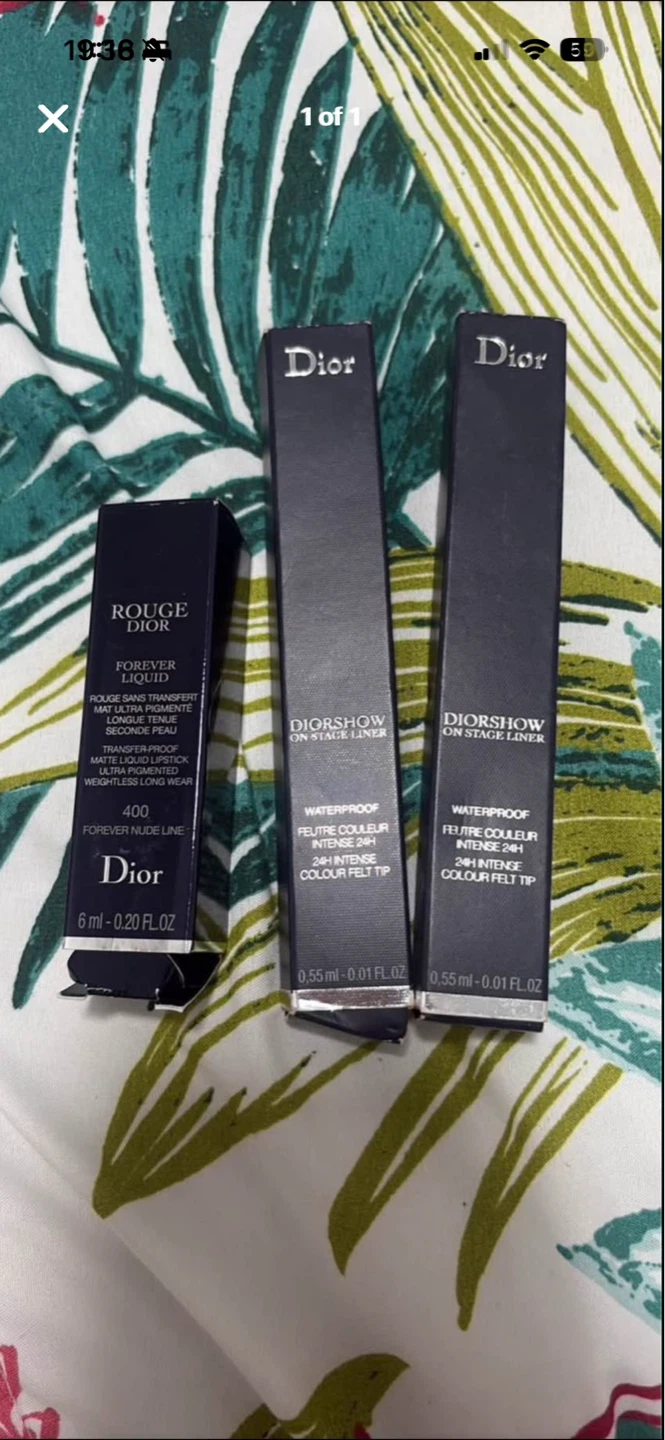 Dior Rouge Liquid Lipstick & Diorshow Eyeliner Set