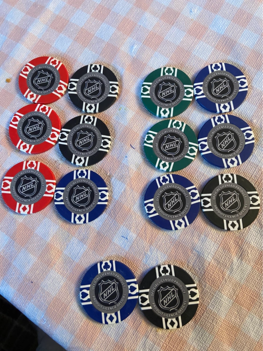 NHL Team Poker Chips - photo 2