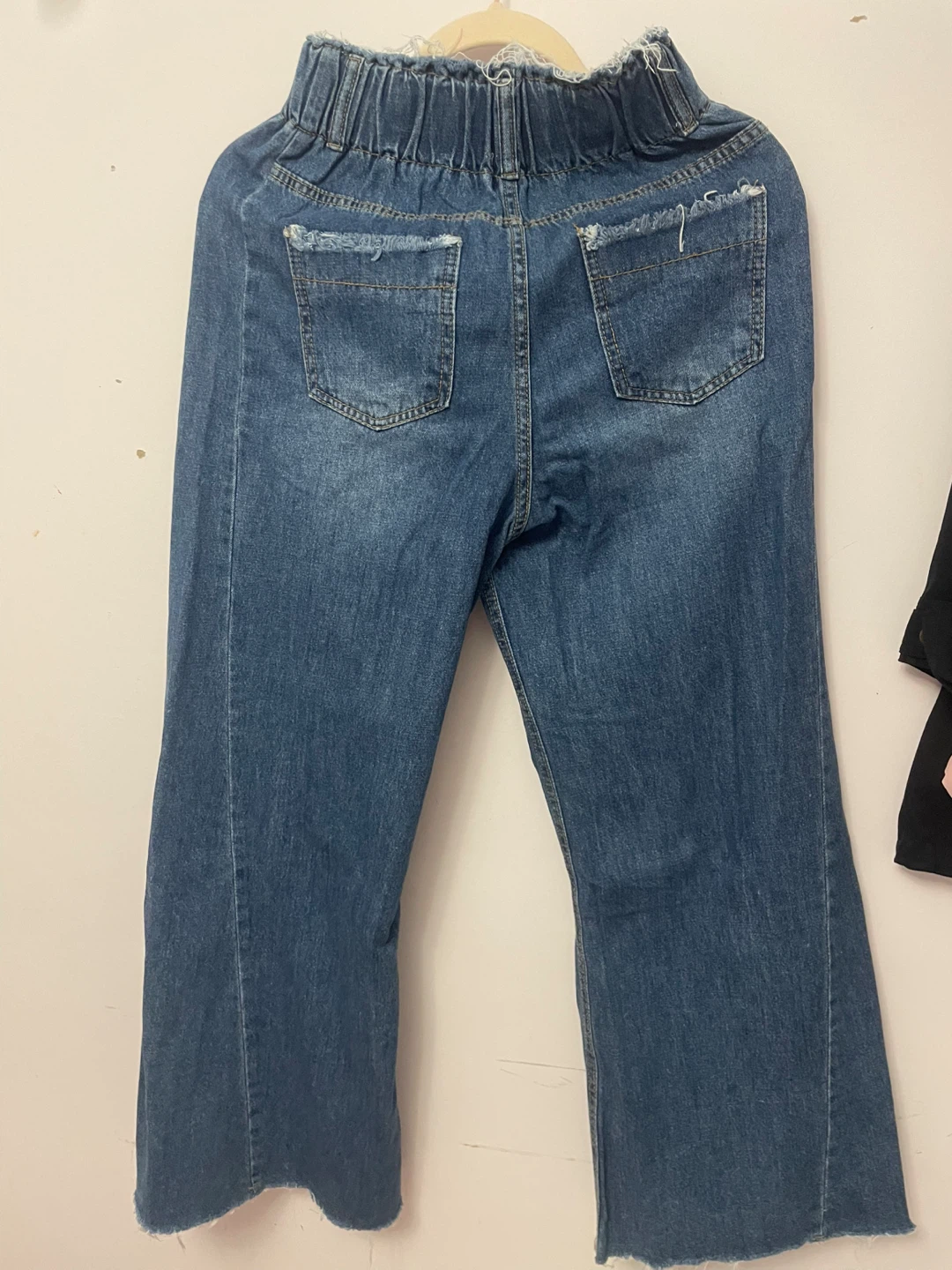 Women's Blue Denim Bell Bottom Jeans - photo 2
