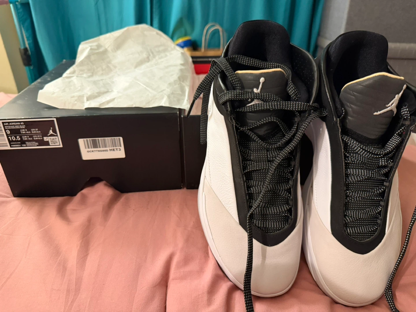 Air Jordan 40 Men's Shoes Size 9 - photo 2