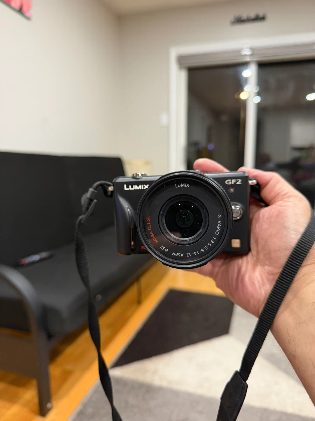 Panasonic Lumix GF2 Mirrorless Camera with 14-42mm Lens