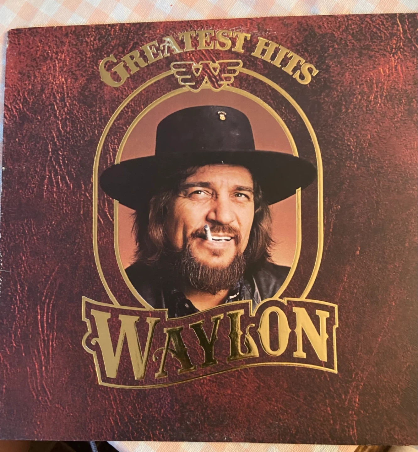 Waylon Jennings Greatest Hits Vinyl Record