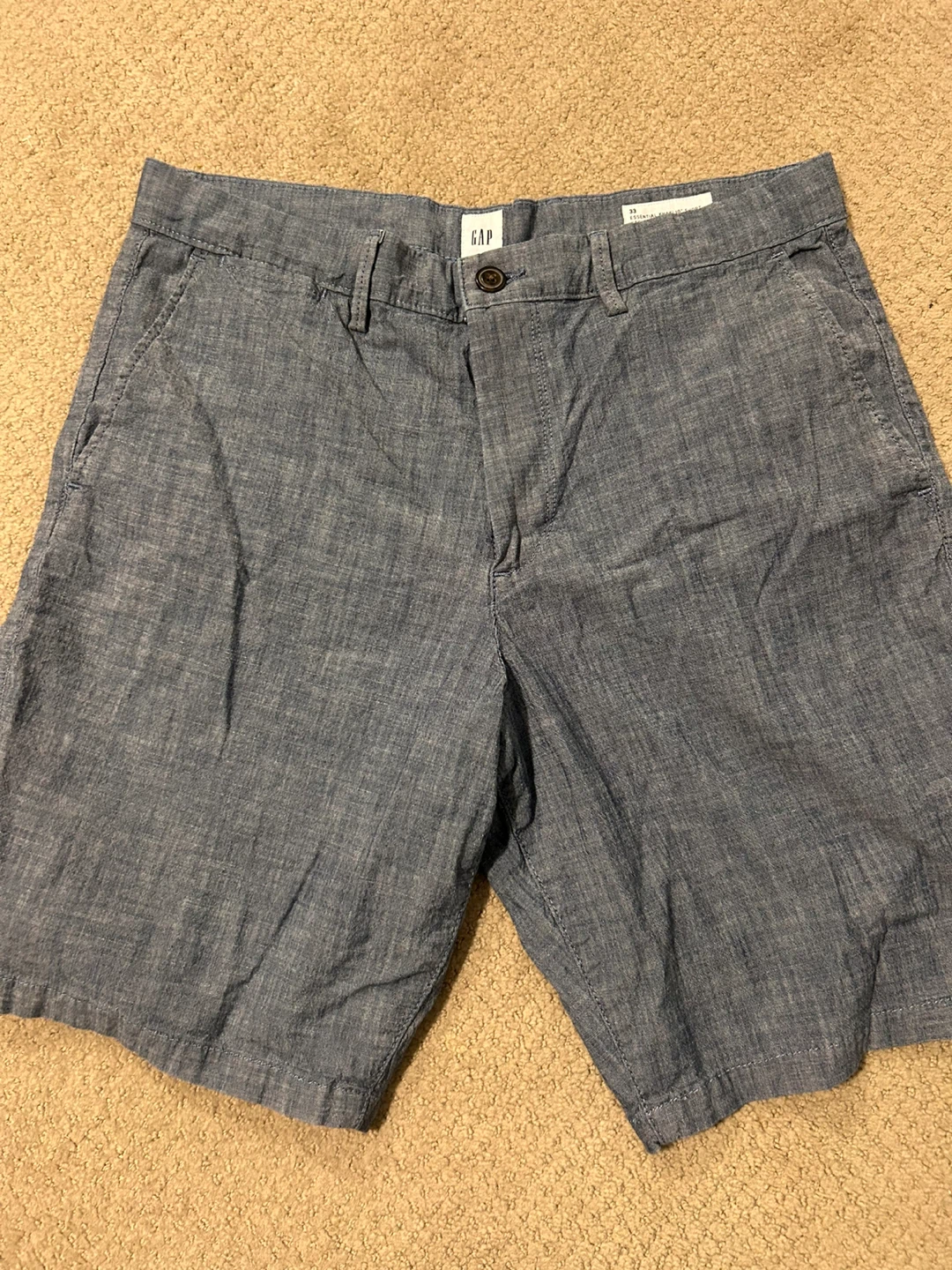 2 GAP Essential 10" Short both blue shades