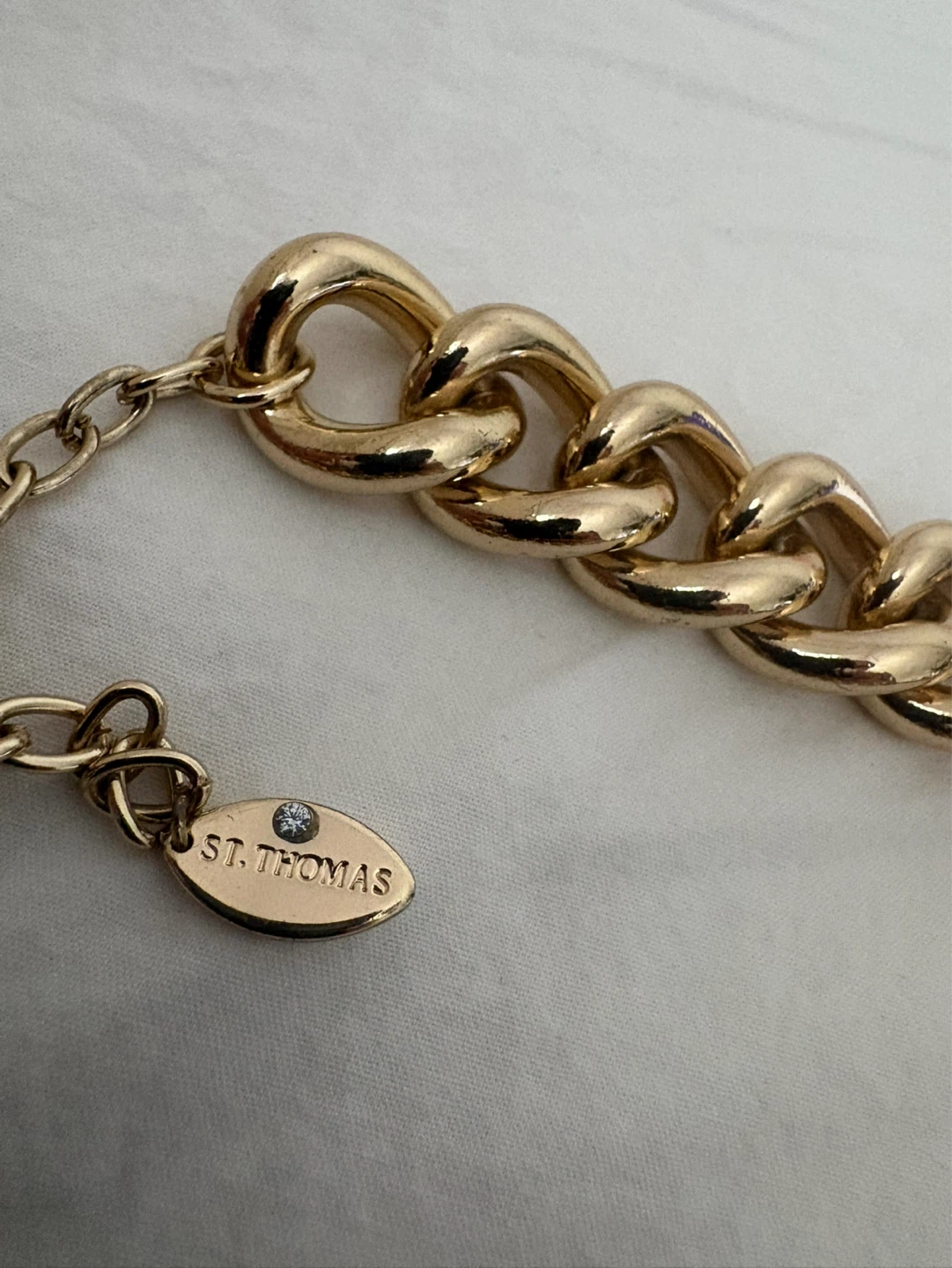 St. Thomas- Chunky Gold Chain 17” Necklace - photo 5