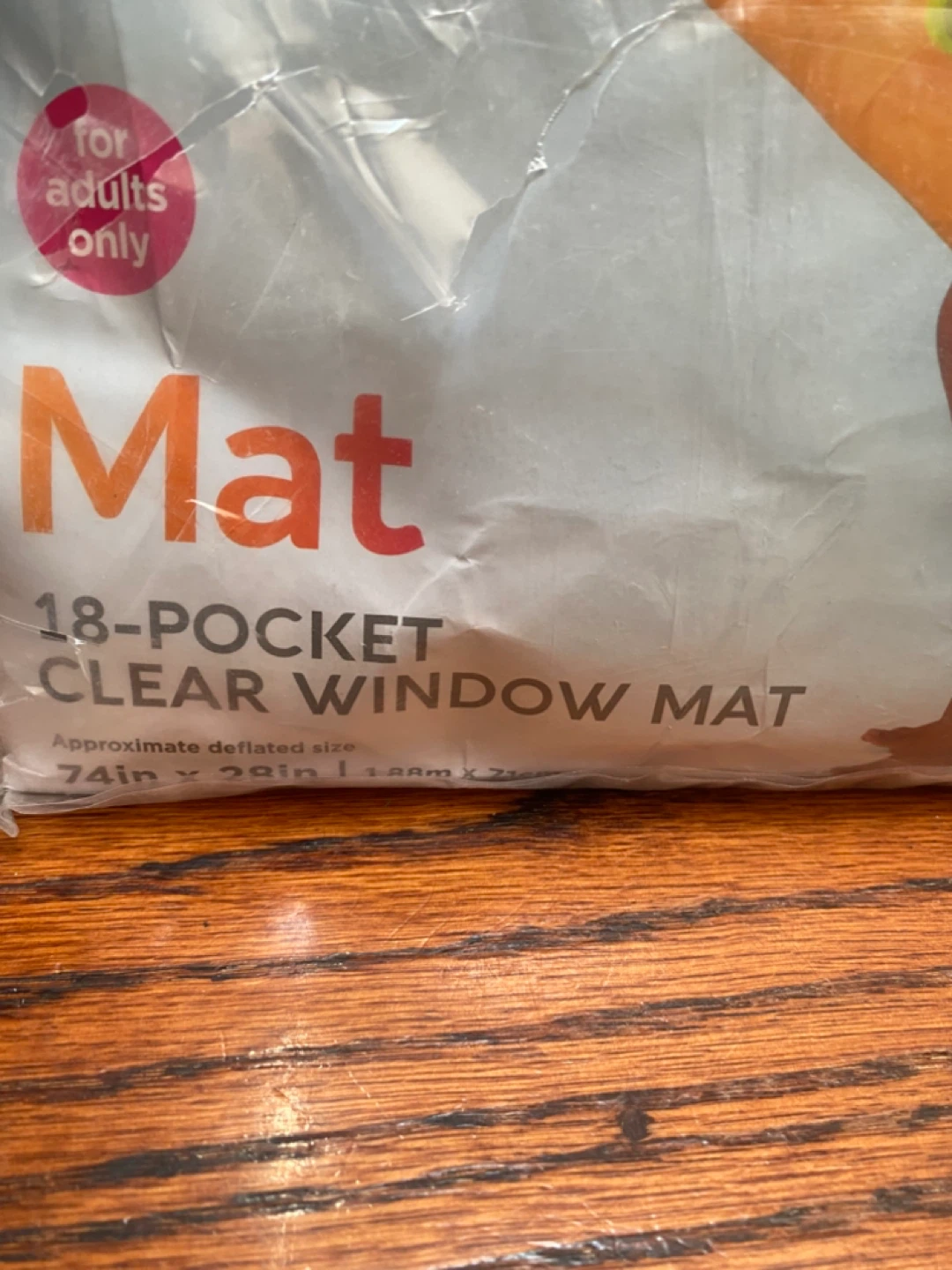 Intex 18-Pocket Clear Window Mat - photo 2