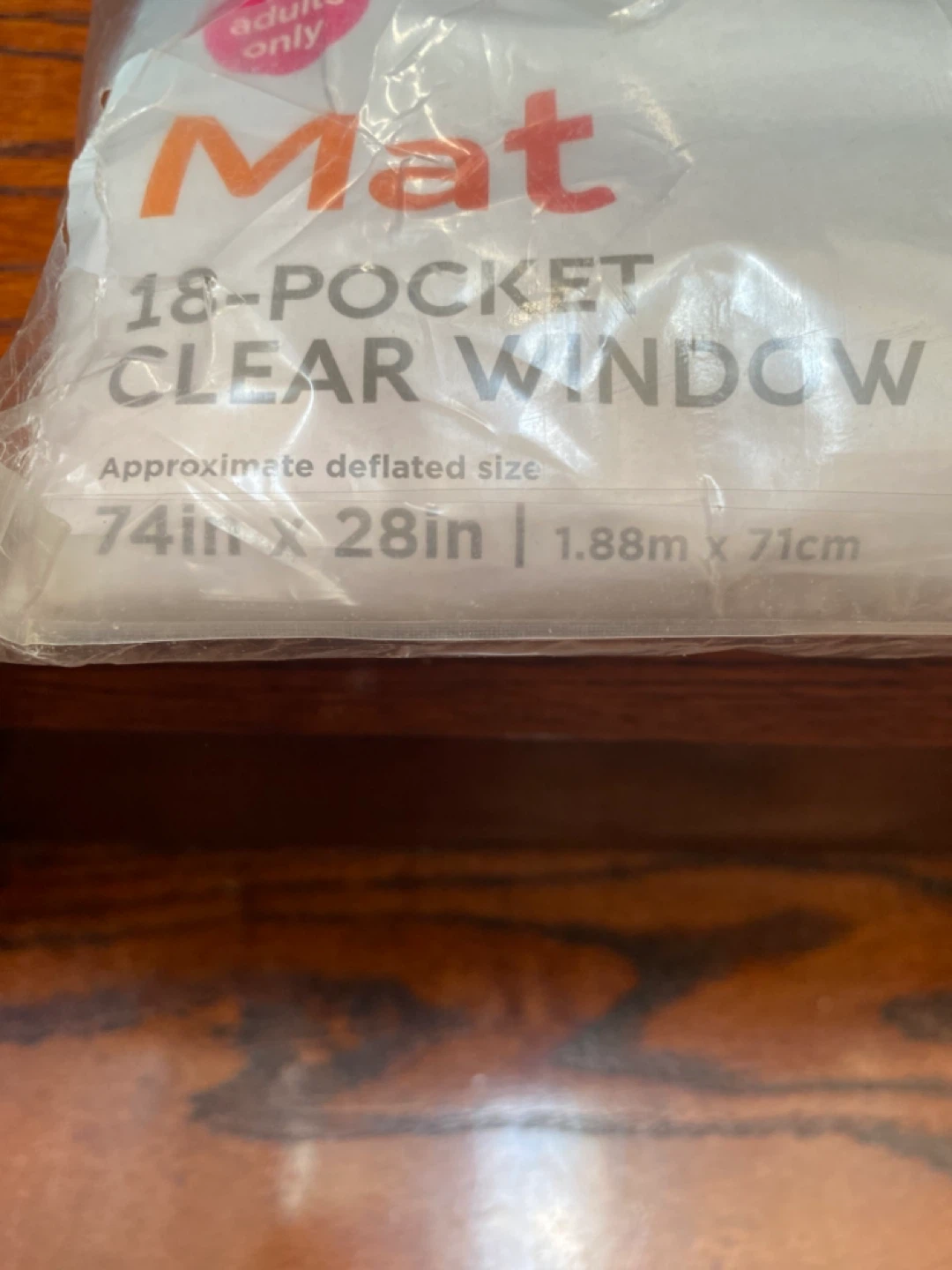 Intex 18-Pocket Clear Window Mat - photo 3