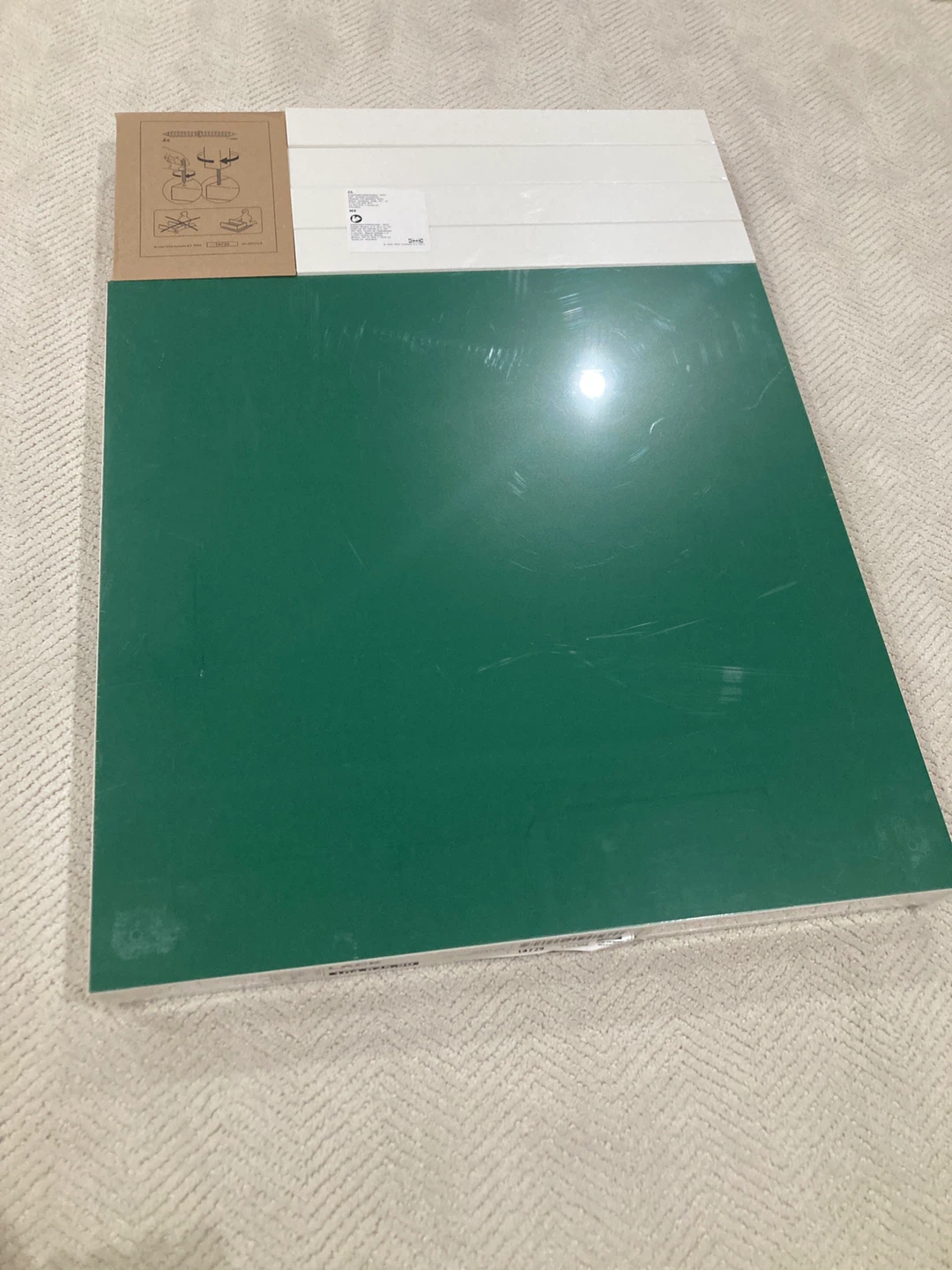 IKEA LACK Shelf - Green 55x55 cm