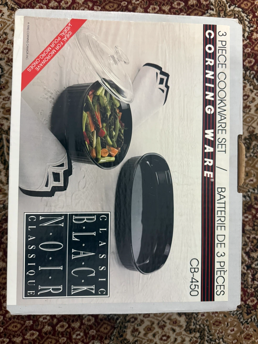 Corning Ware 3 Piece Cookware Set CB-450