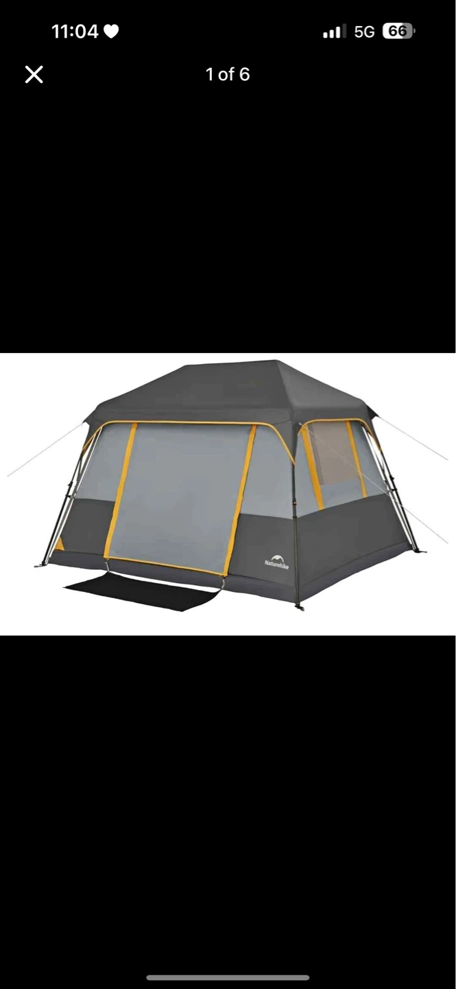 Naturehike 4 Person Instant Tent