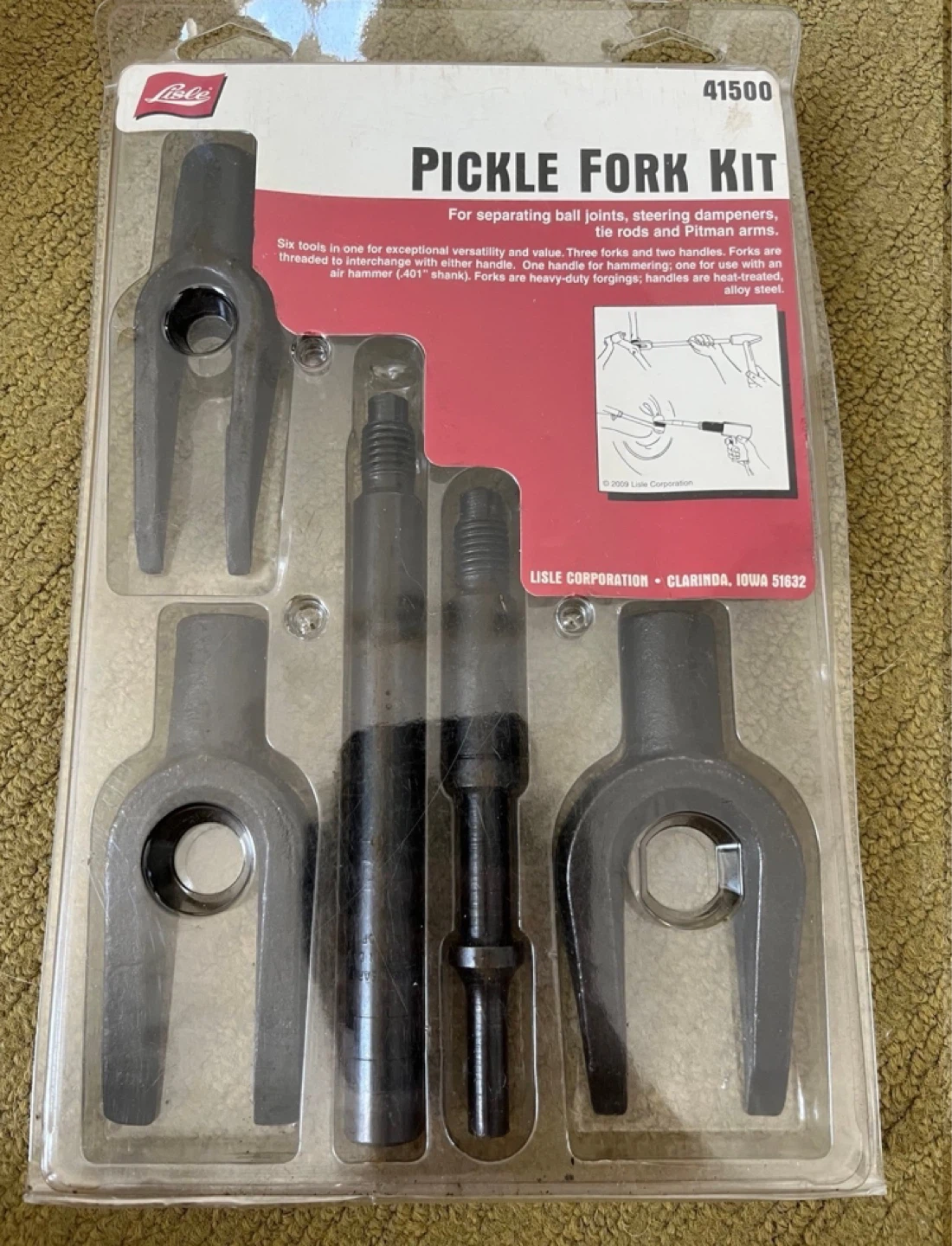 Lisle Pickle Fork Kit, Ball Joint Separator
