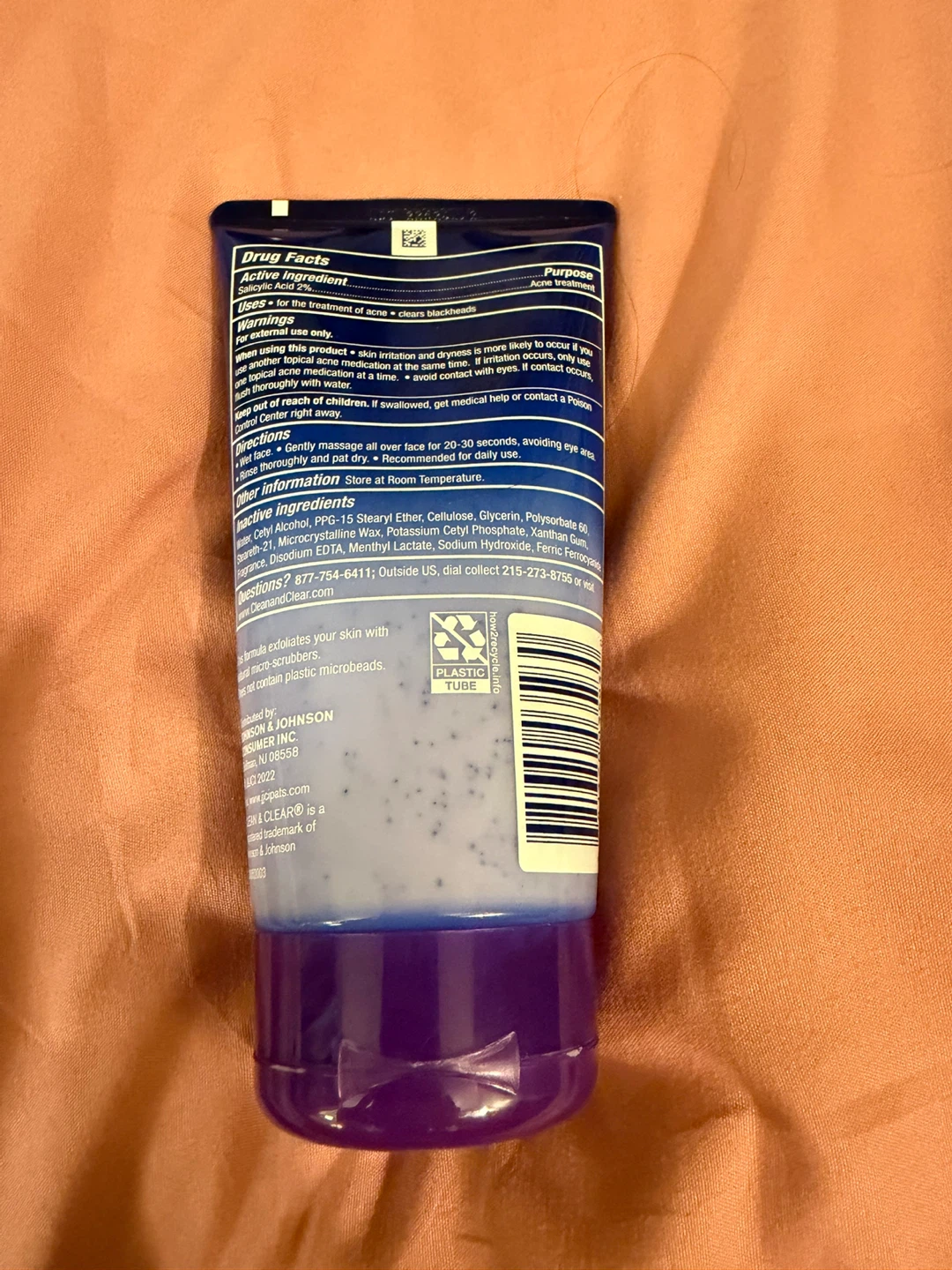Clean & Clear Blackhead Eraser Scrub 5 oz - photo 2