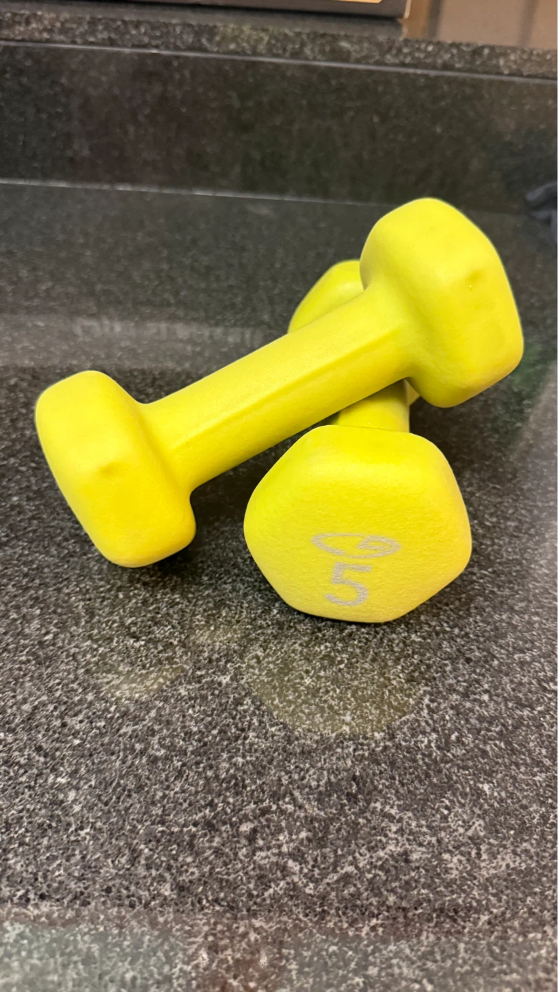 Pair of 5 lb Dumbbells