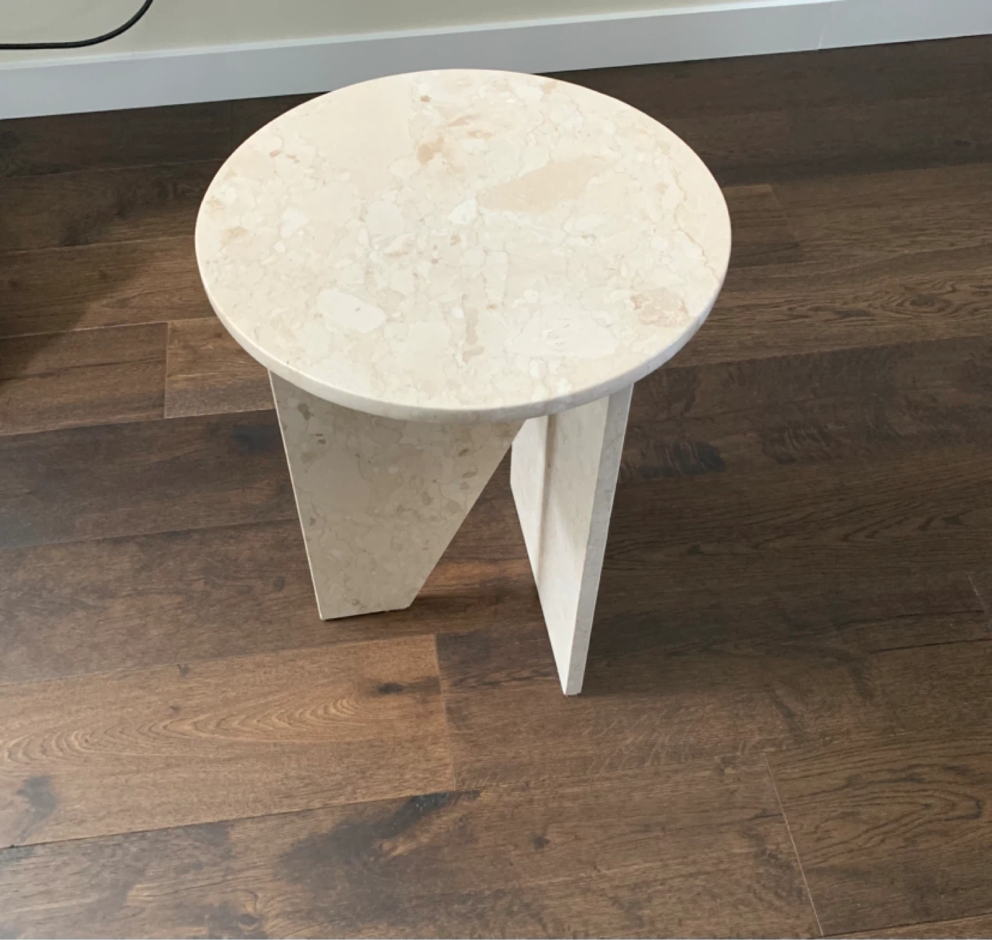 Marble Side Table - photo 2