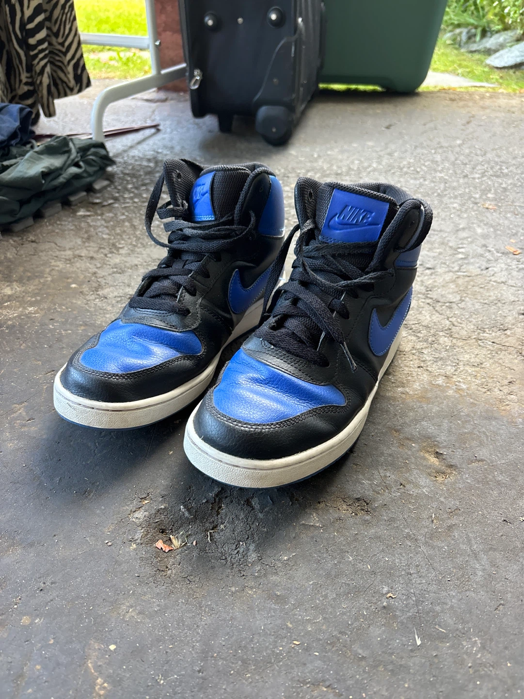 Nike Court Vision Alta Mid Blue/Black Sneakers