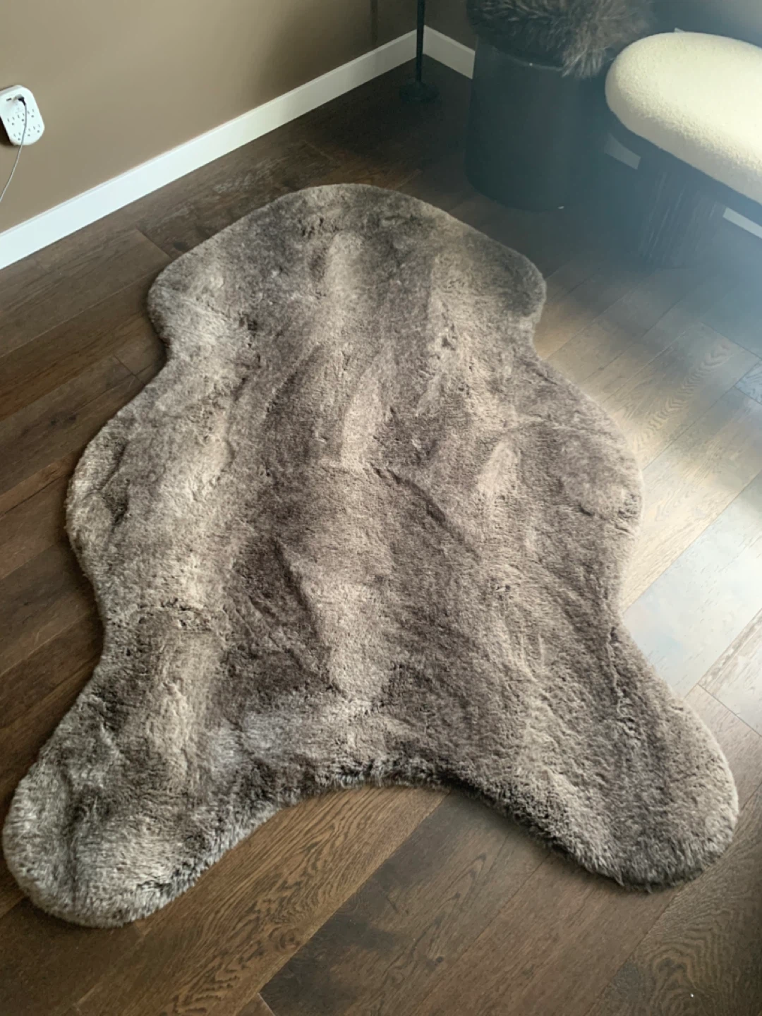 Washable Faux Fur Rug